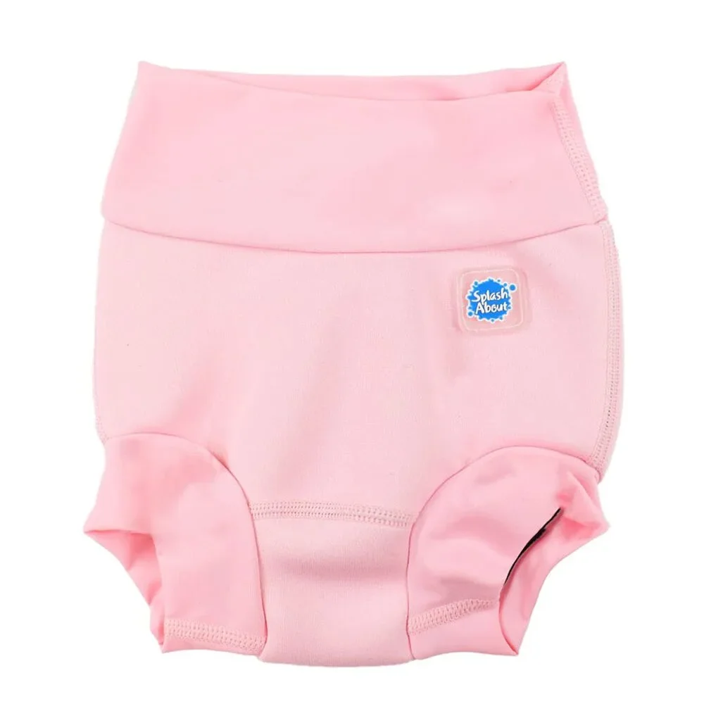 Splash About Happy Nappy Reusable Swim Diaper Almond Blossom Pink 3-6 Months